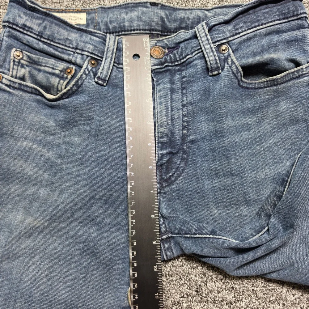 Jeans LEVI'S 511™ 29x34 Mens Blue Excellent Premium Slim Fit Denim